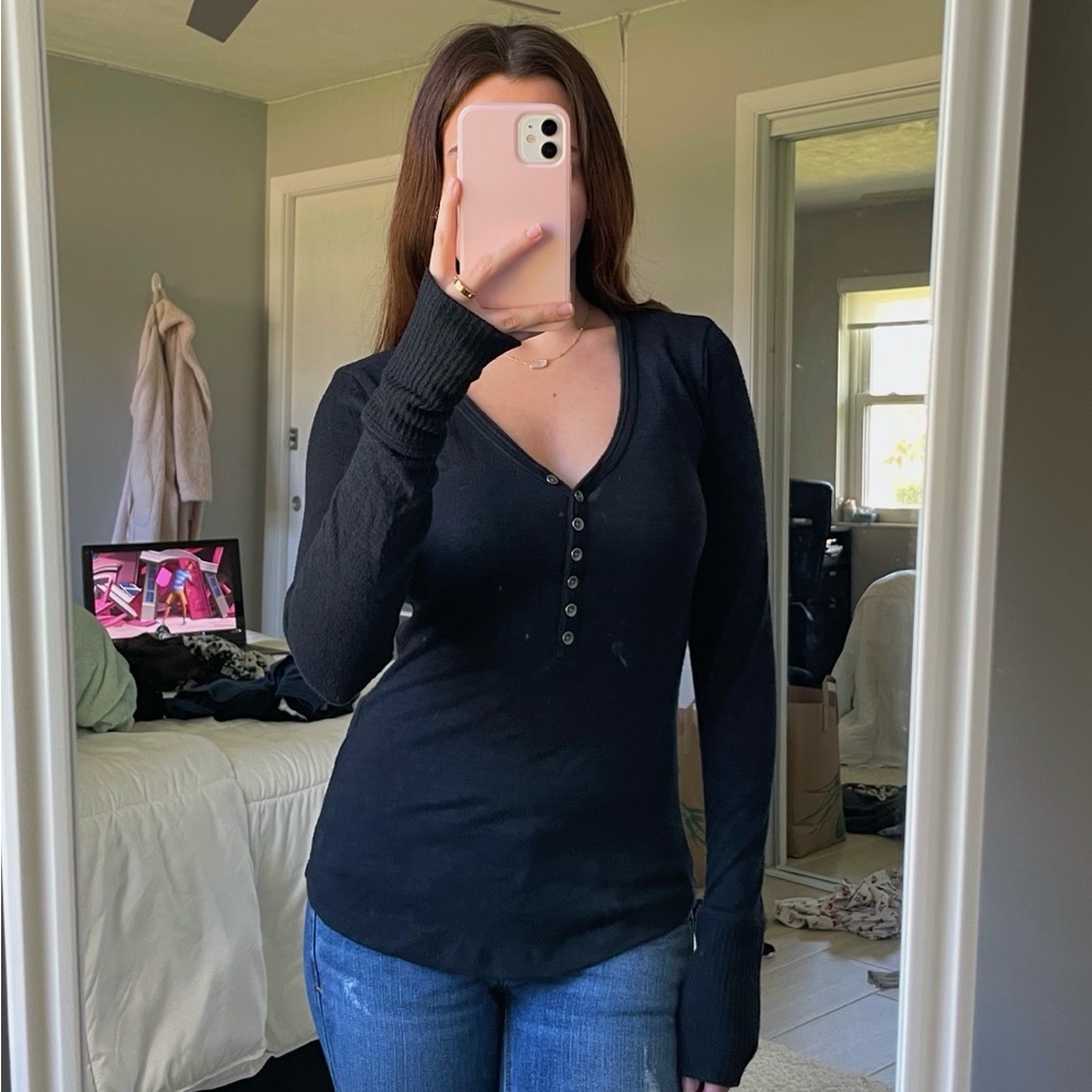 Abercrombie and fitch fitted 2000s tee